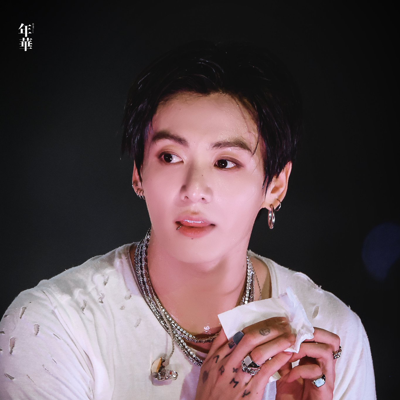 A moment captured by Jungkook (BTS)'s fan