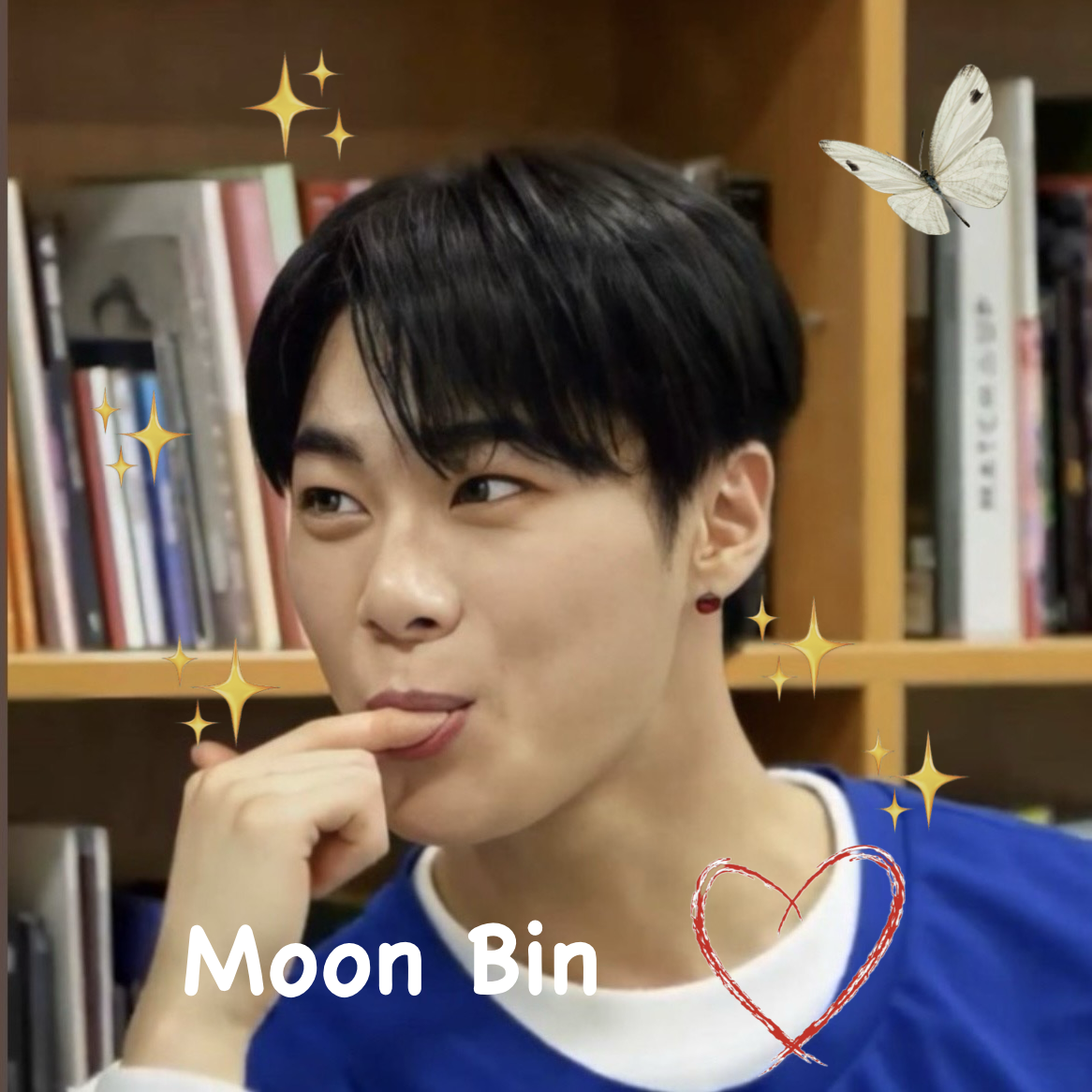 Recent activity shot of Moonbin (ASTRO)