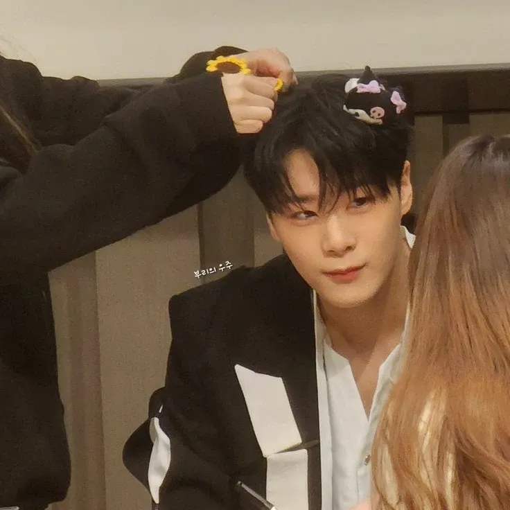 Recent activity shot of Moonbin (ASTRO)