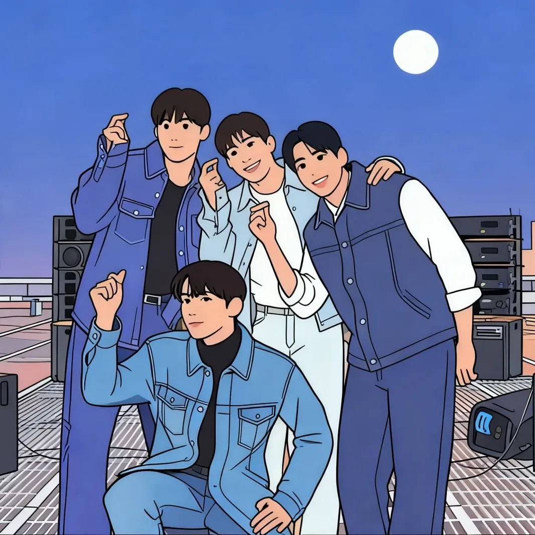 A moment captured by MJ (ASTRO)'s fan