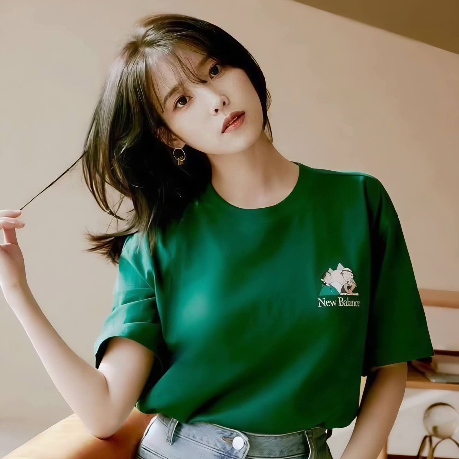 IU粉絲拍下的瞬間