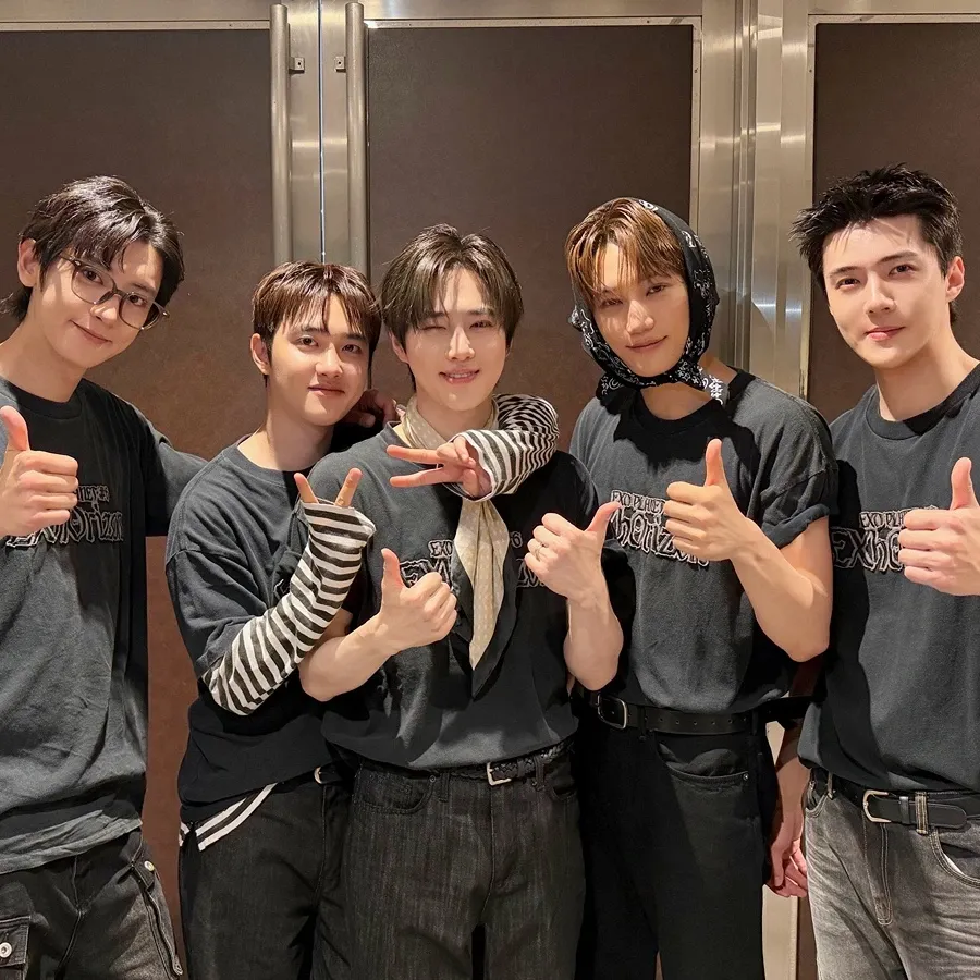 Potret di balik layar EXO