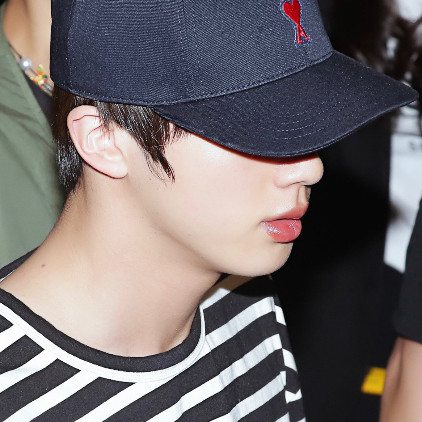 A moment captured by Jin (BTS)'s fan