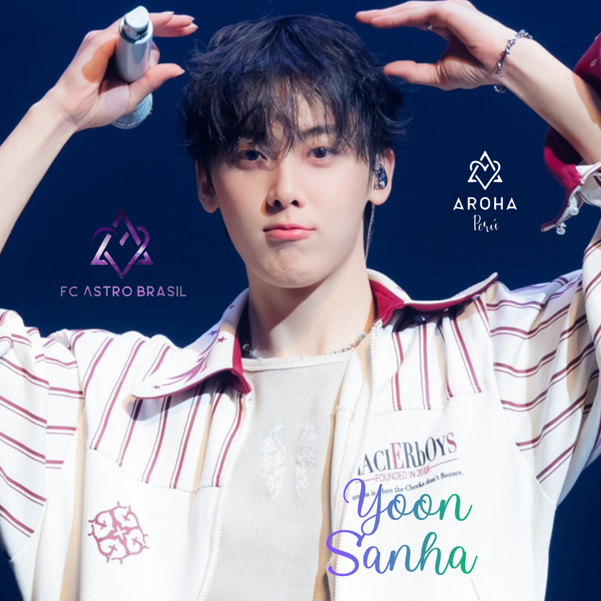 Recent activity shot of Sanha (ASTRO)