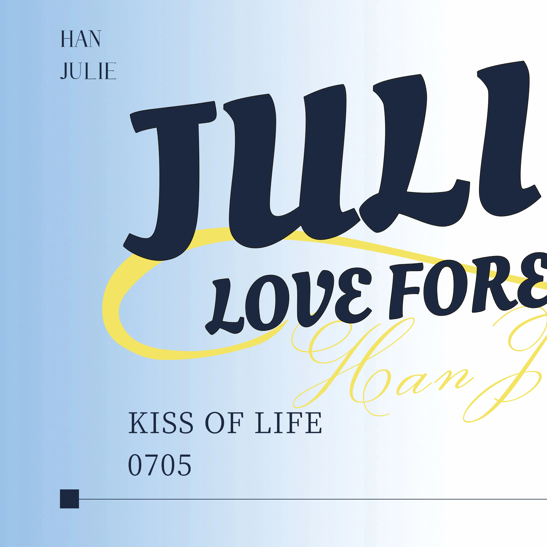 Behind-the-scenes cut of Julie (KISS OF LIFE)