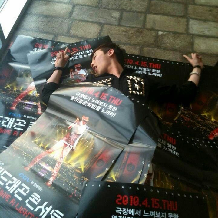 G-DRAGON (BIGBANG)粉丝拍下的瞬间