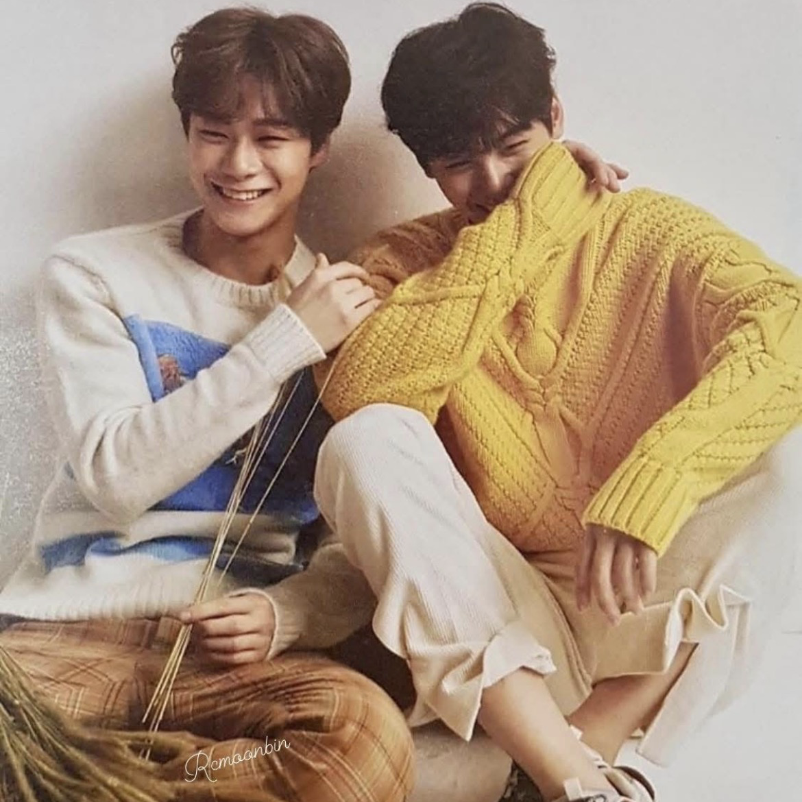 A moment captured by Moonbin (ASTRO)'s fan