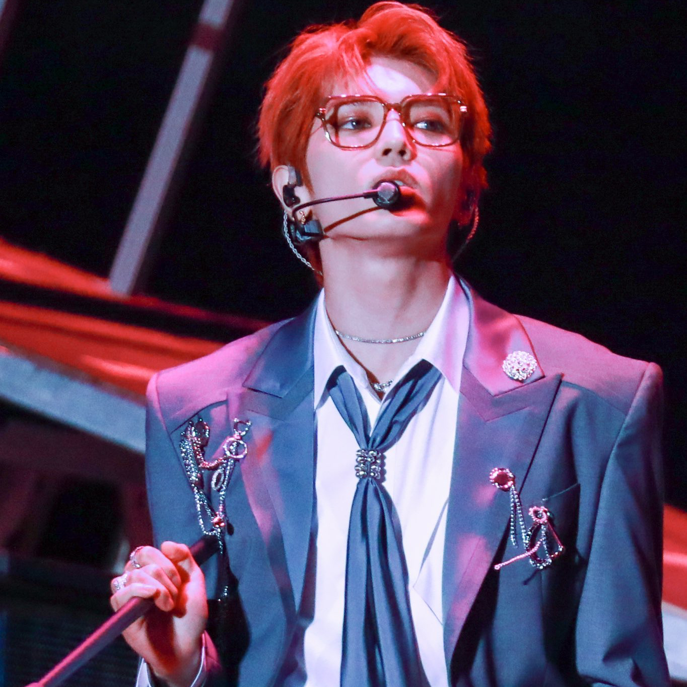 A moment captured by Taeyong (NCT 127)'s fan