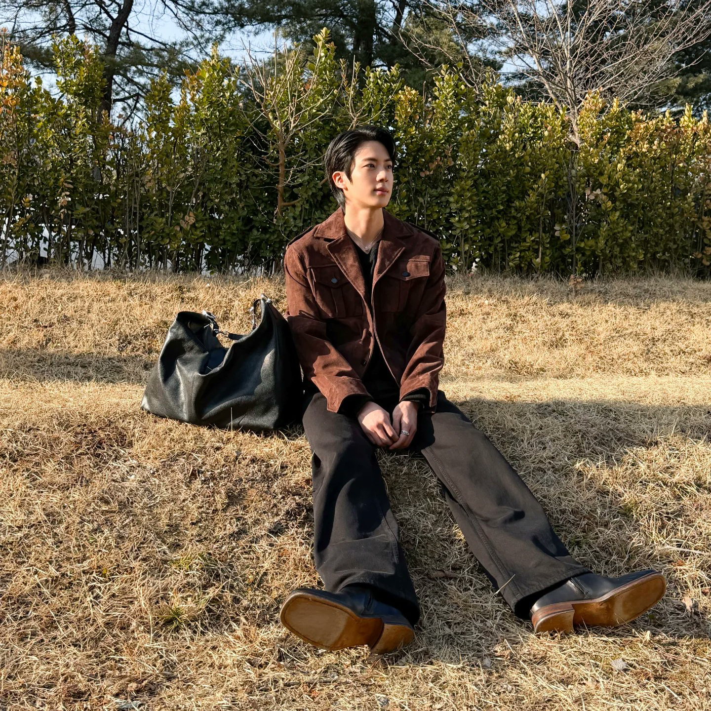 Potret di balik layar Jin (BTS)