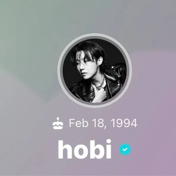 Latest photo of j-hope (BTS)