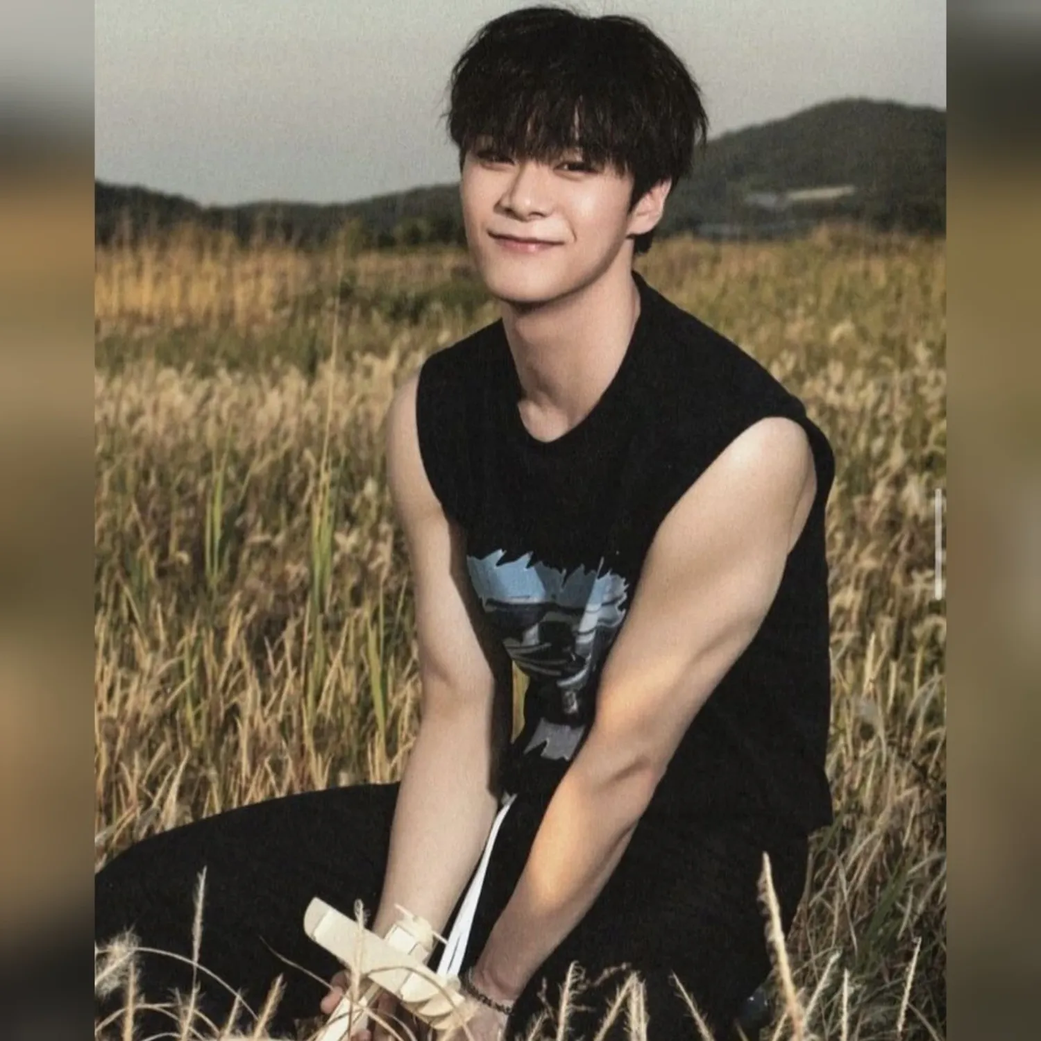 Recent activity shot of Moonbin (ASTRO)