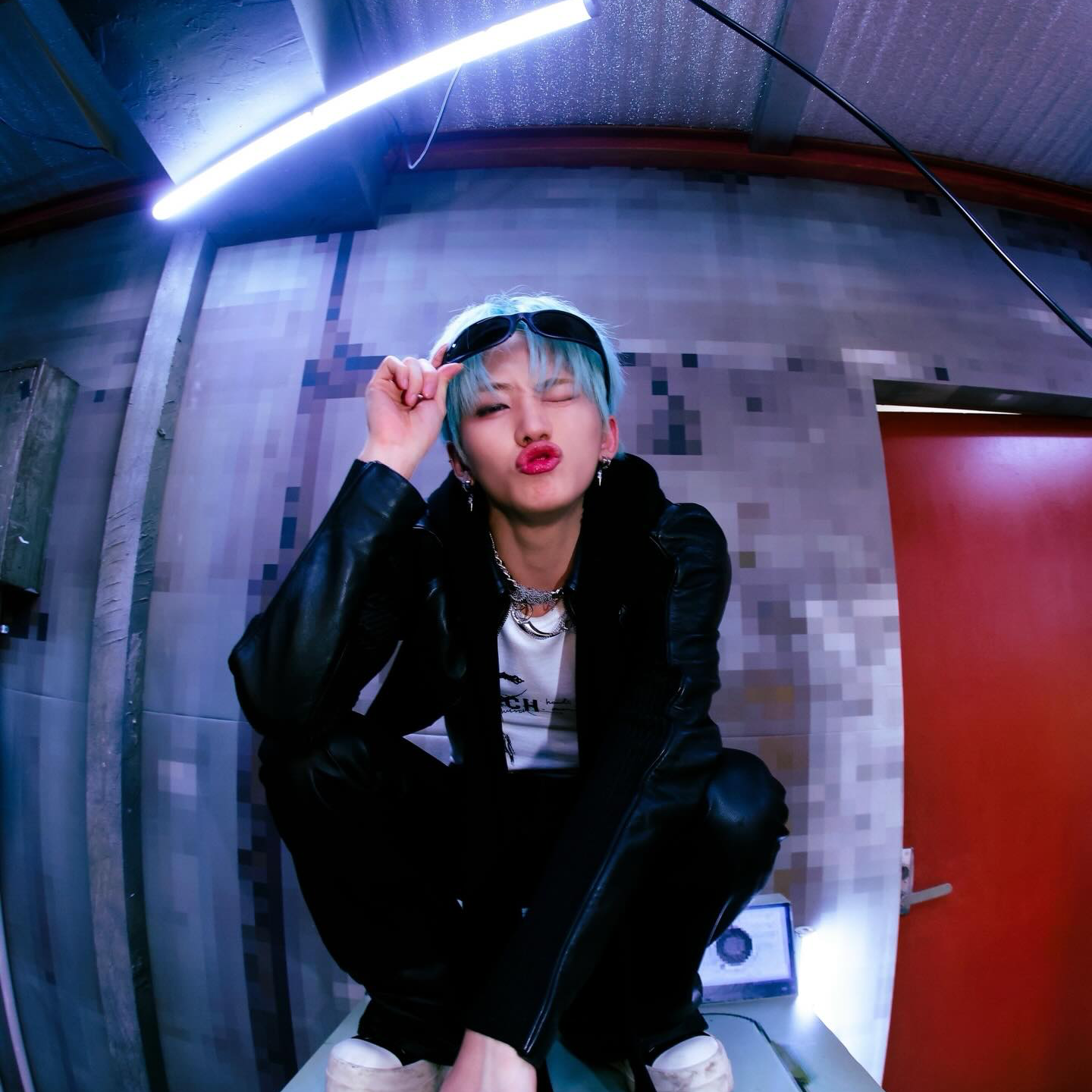 Recent activity shot of Minjae (Xikers)