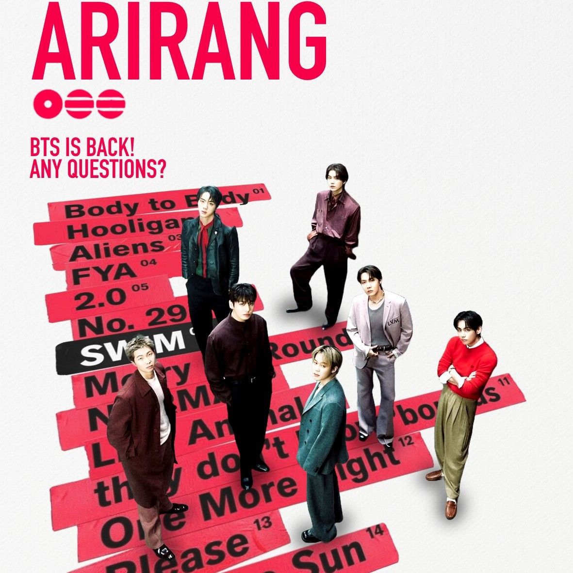 Foto aktivitas terbaru BTS