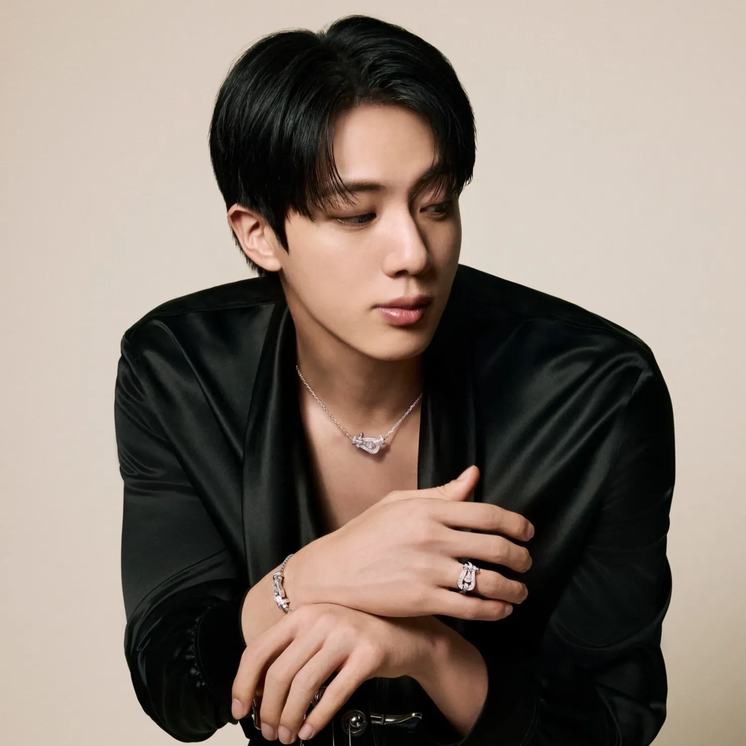 Momen yang diabadikan oleh penggemar Jin (BTS)