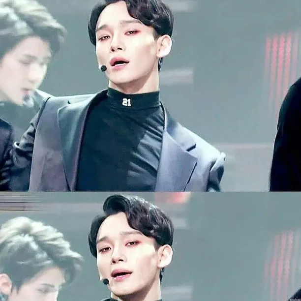 Behind-the-scenes cut of Chen (EXO)