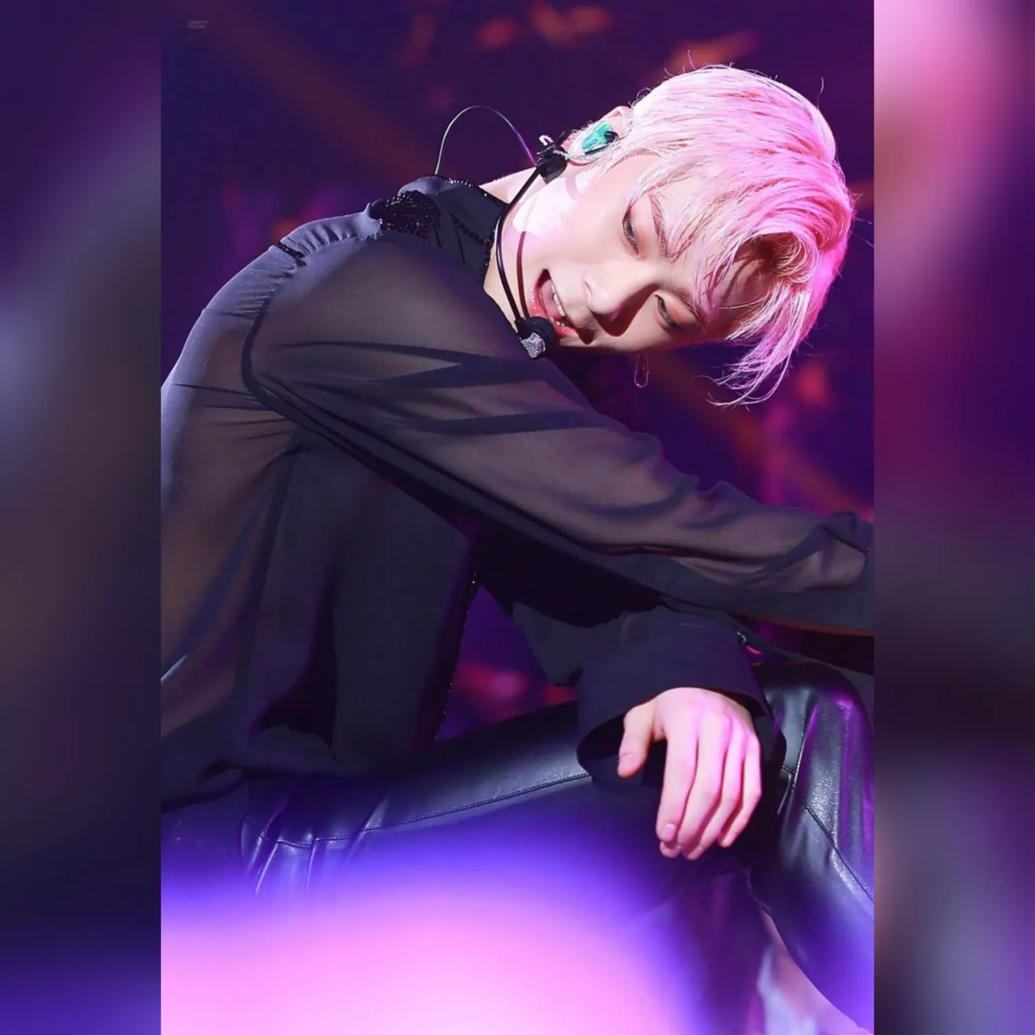 Recent activity shot of Moonbin (ASTRO)