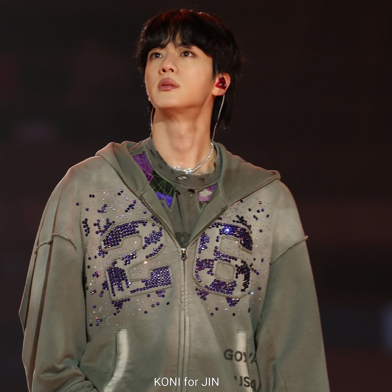 Potret di balik layar Jin (BTS)