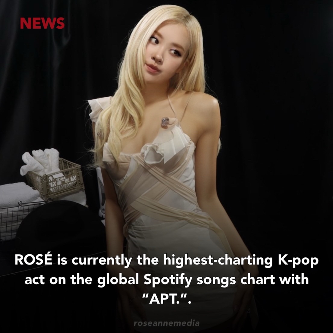 Potret di balik layar ROSÉ (BLACKPINK)