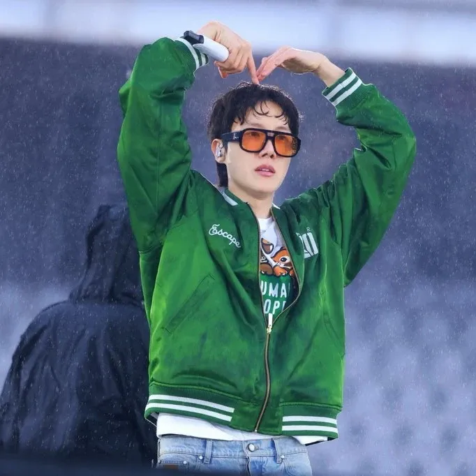 J-hope (防彈少年團)粉絲拍下的瞬間