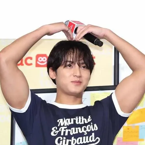 Recent activity shot of Mingyu (SEVENTEEN)