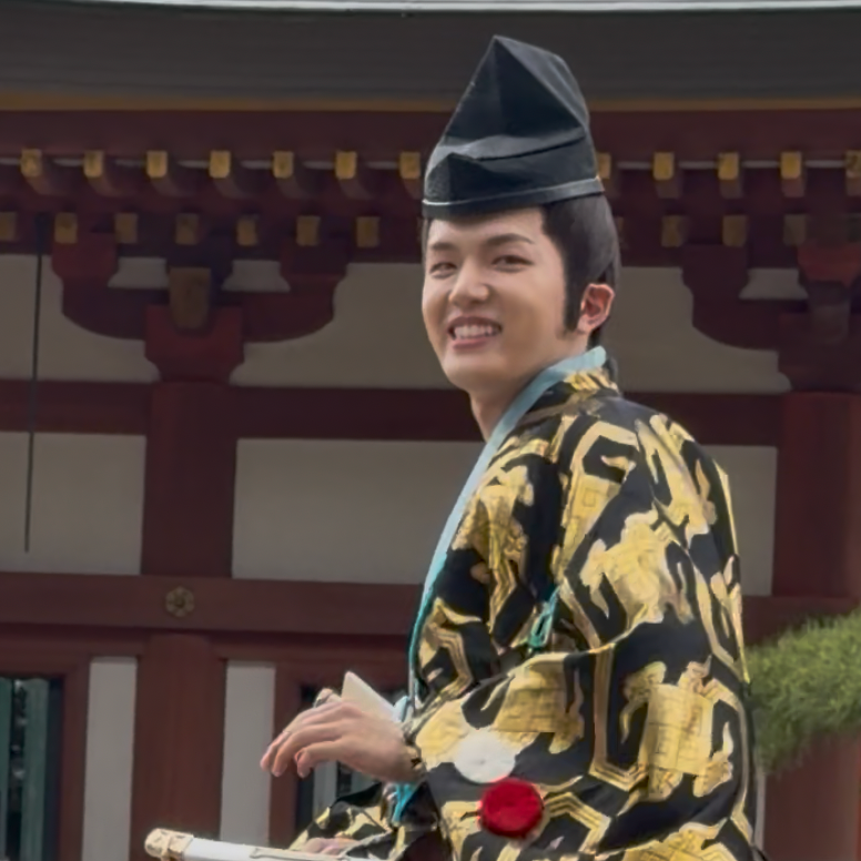 Momen yang diabadikan oleh penggemar Takatsuka Hiromu (INI)