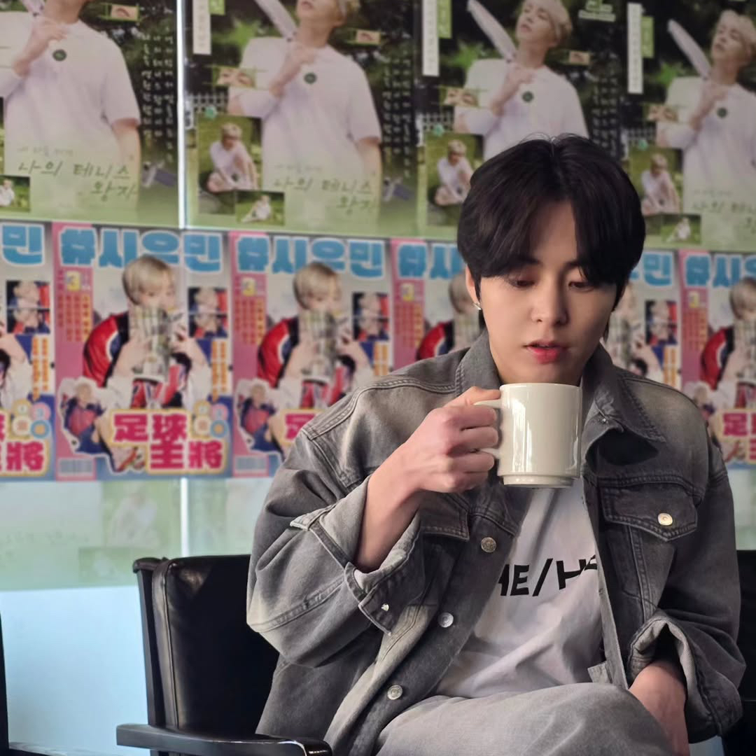 Recent activity shot of Xiumin (EXO)