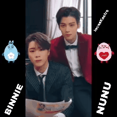 Recent activity shot of Eunwoo (ASTRO)