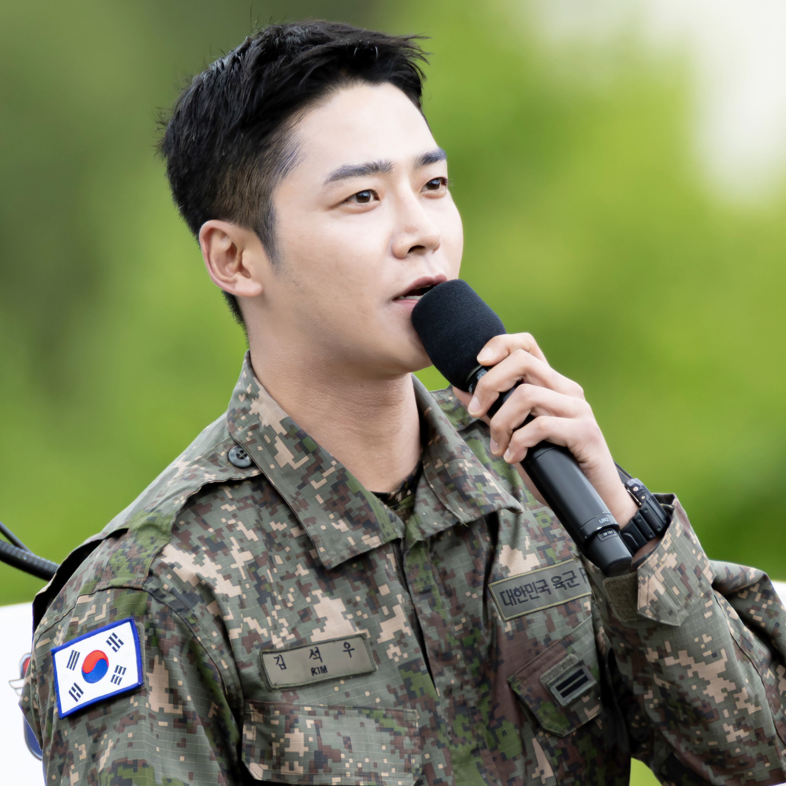 A moment captured by Rowoon's fan