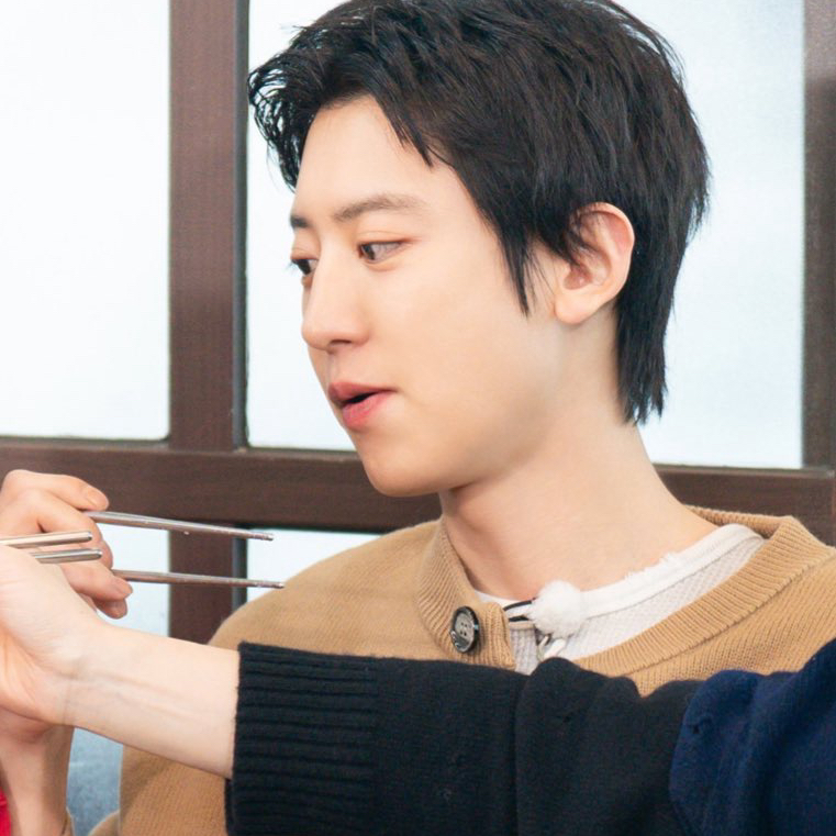 チャンヨル (EXO)の舞台裏ショット