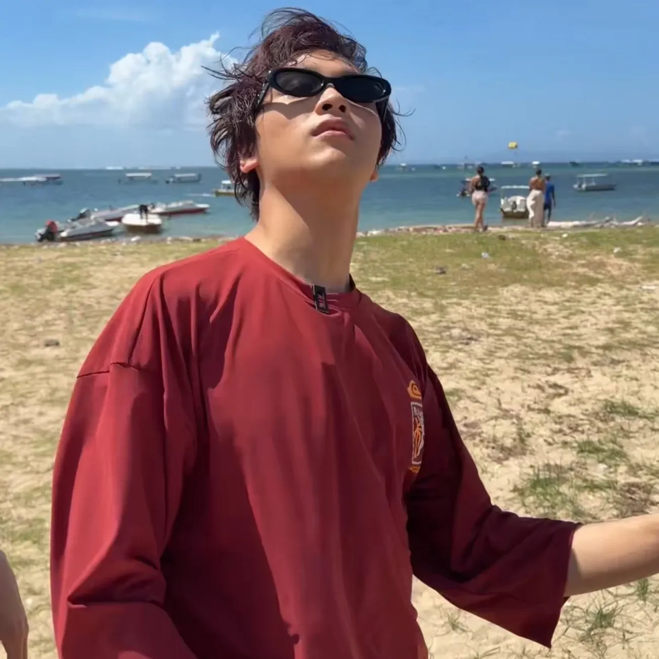 Behind-the-scenes cut of Haechan (NCT 127, NCT DREAM)