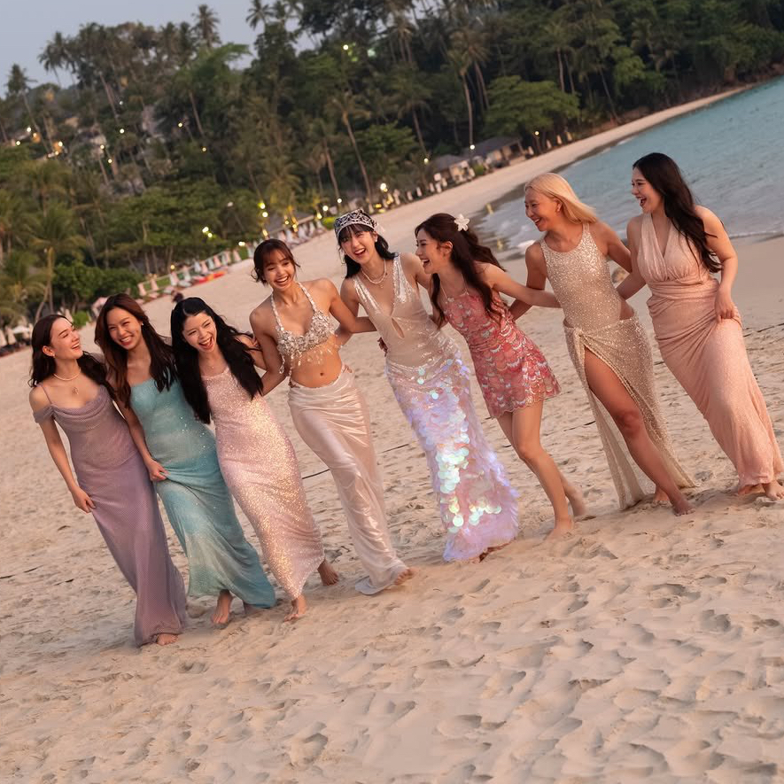 Momen yang diabadikan oleh penggemar Lisa (BLACKPINK)