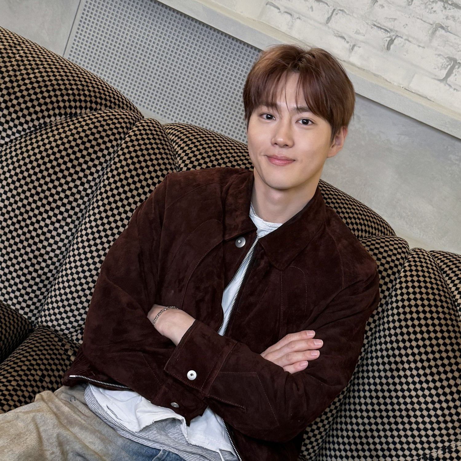 Recent activity shot of Suho (EXO)
