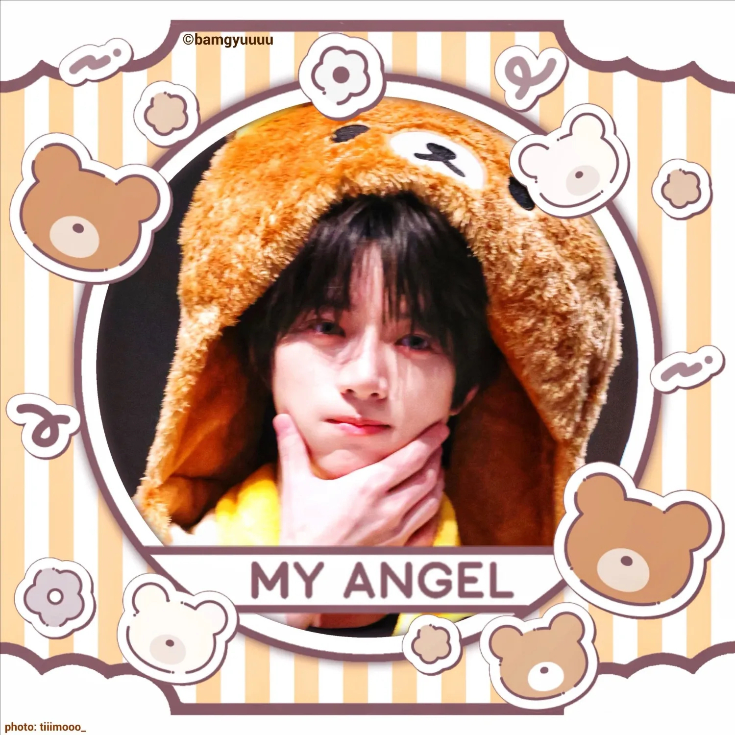 A moment captured by Beomgyu (TOMORROW X TOGETHER)'s fan