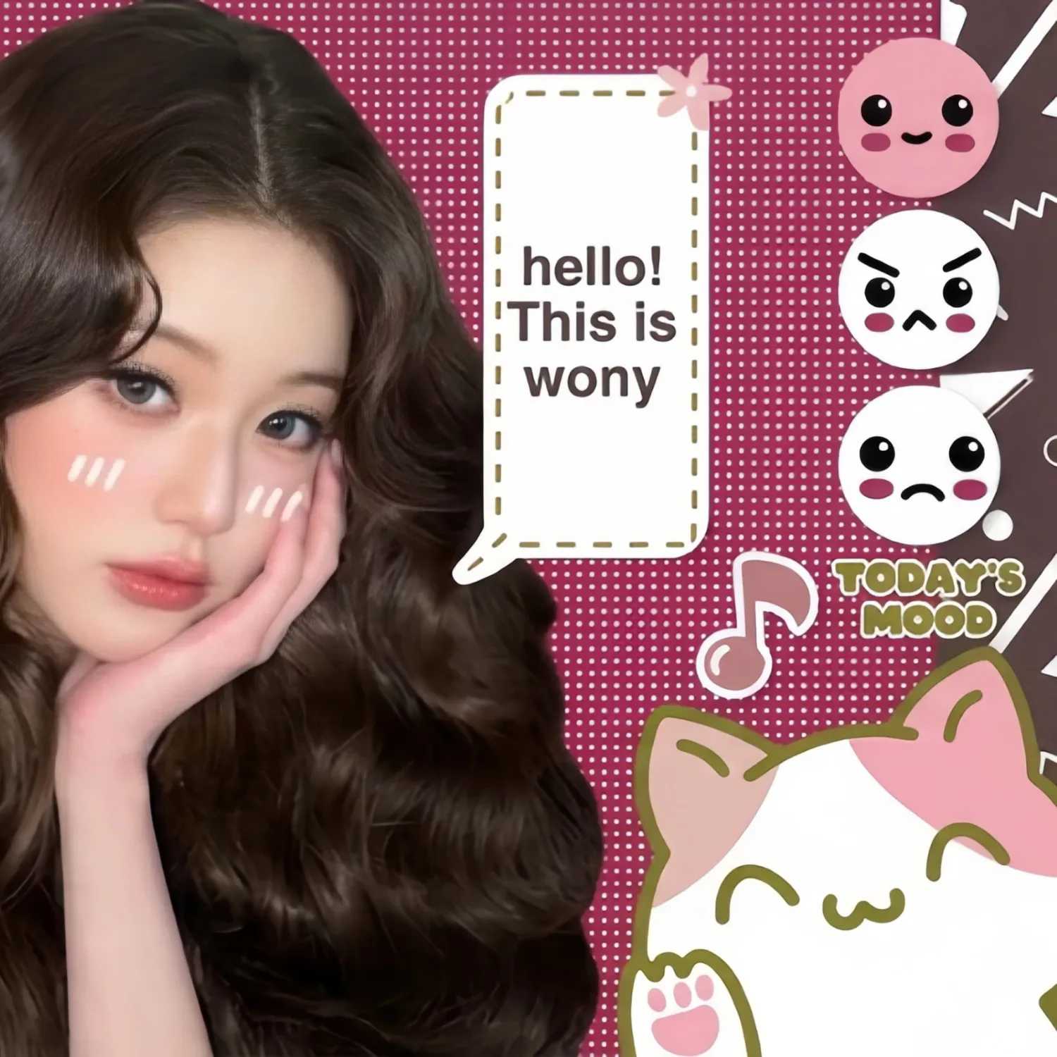 A moment captured by Jang Wonyoung (IVE)'s fan