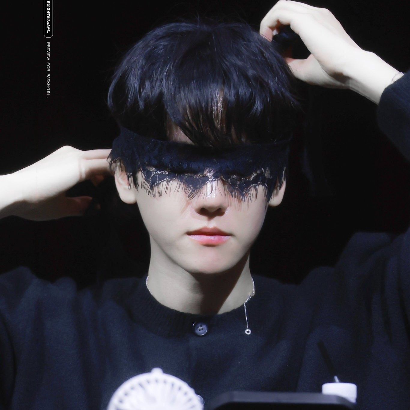 伯賢 (EXO)粉絲拍下的瞬間