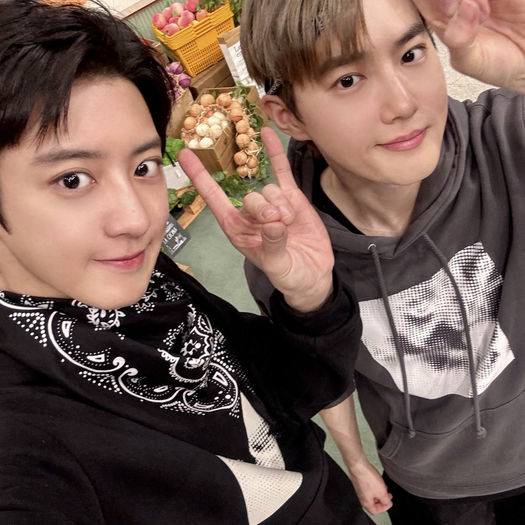 燦烈 (EXO)粉絲拍下的瞬間