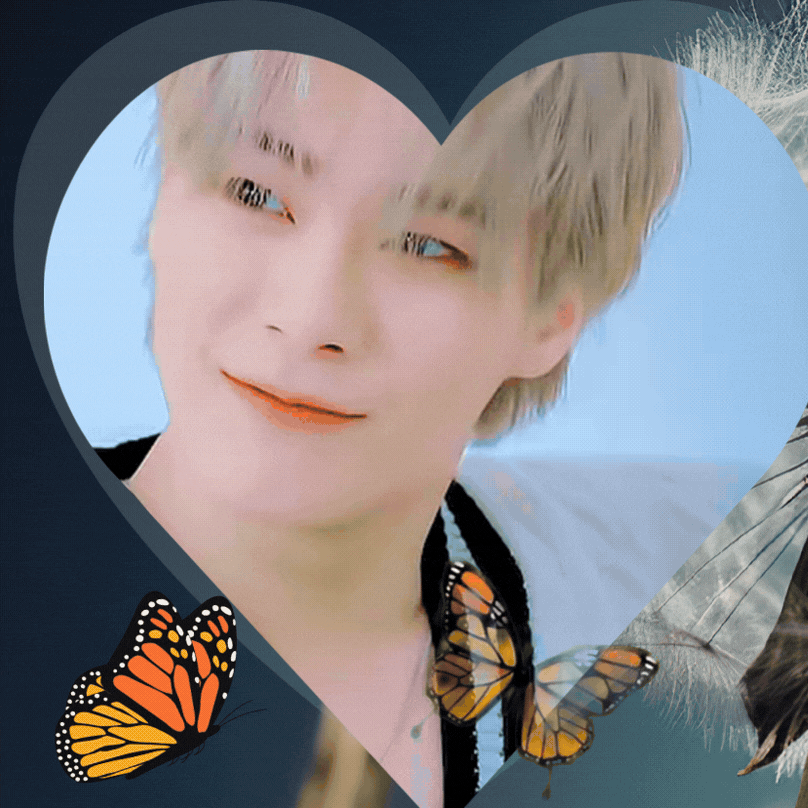 Recent activity shot of Moonbin (ASTRO)