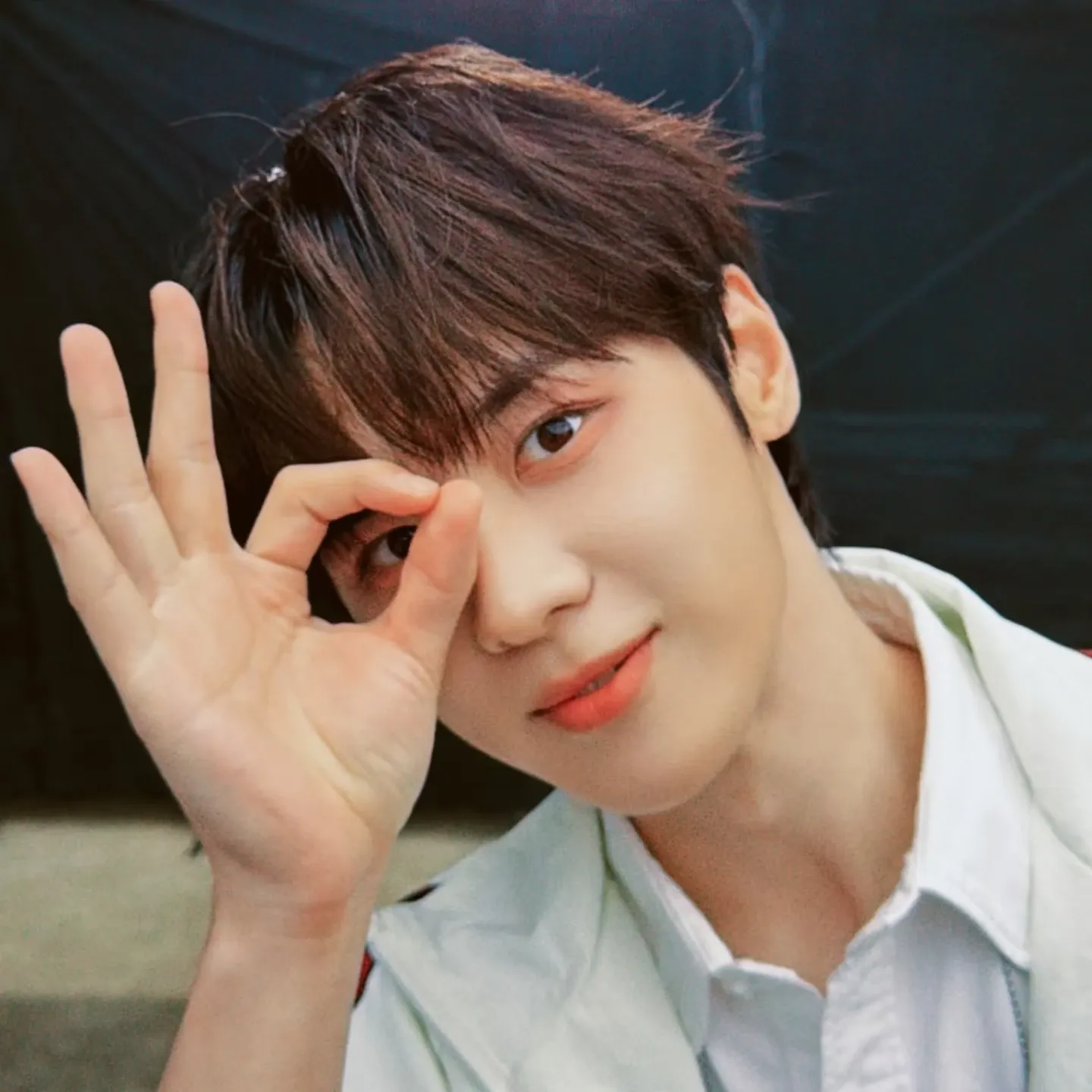 A moment captured by KUN (WayV)'s fan