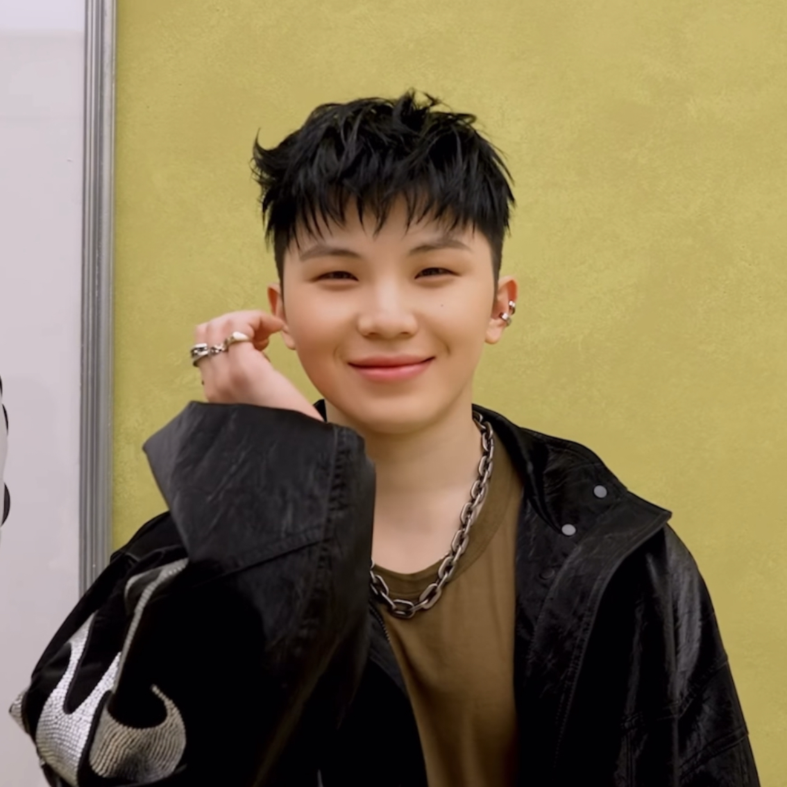 Recent activity shot of Woozi (SEVENTEEN)