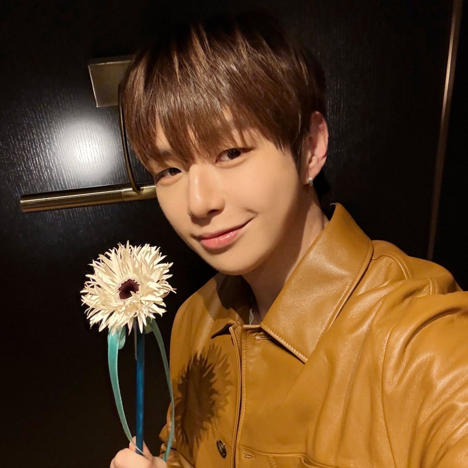 A moment captured by Kang Daniel's fan