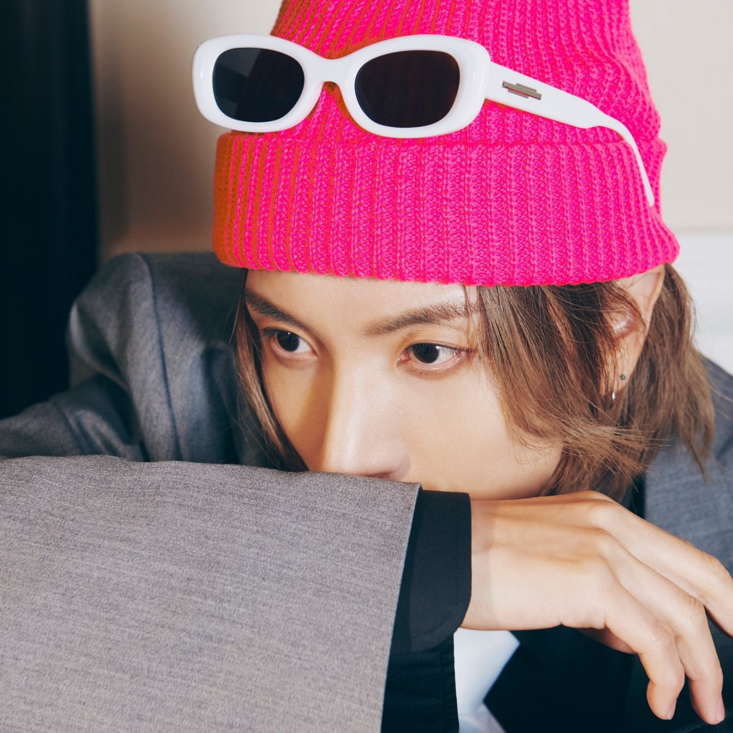 A moment captured by Leeteuk (Super Junior)'s fan