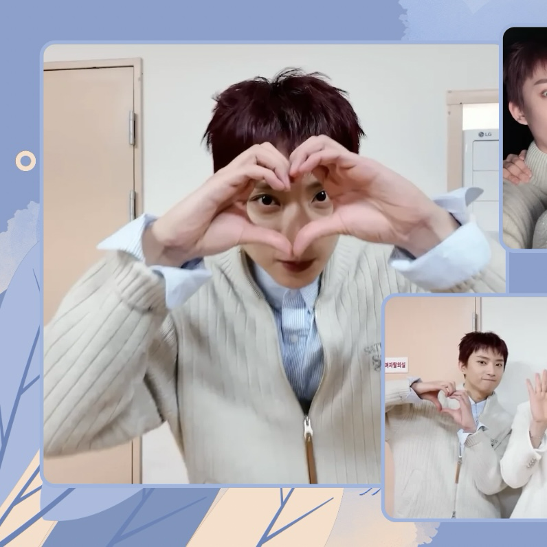 A moment captured by Gongchan (B1A4)'s fan