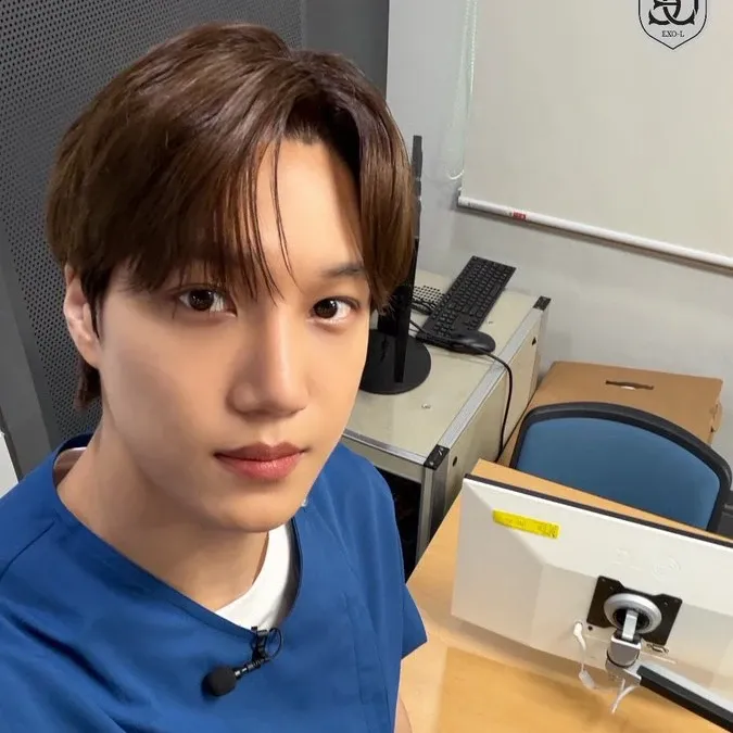 Foto aktivitas terbaru Kai (EXO)