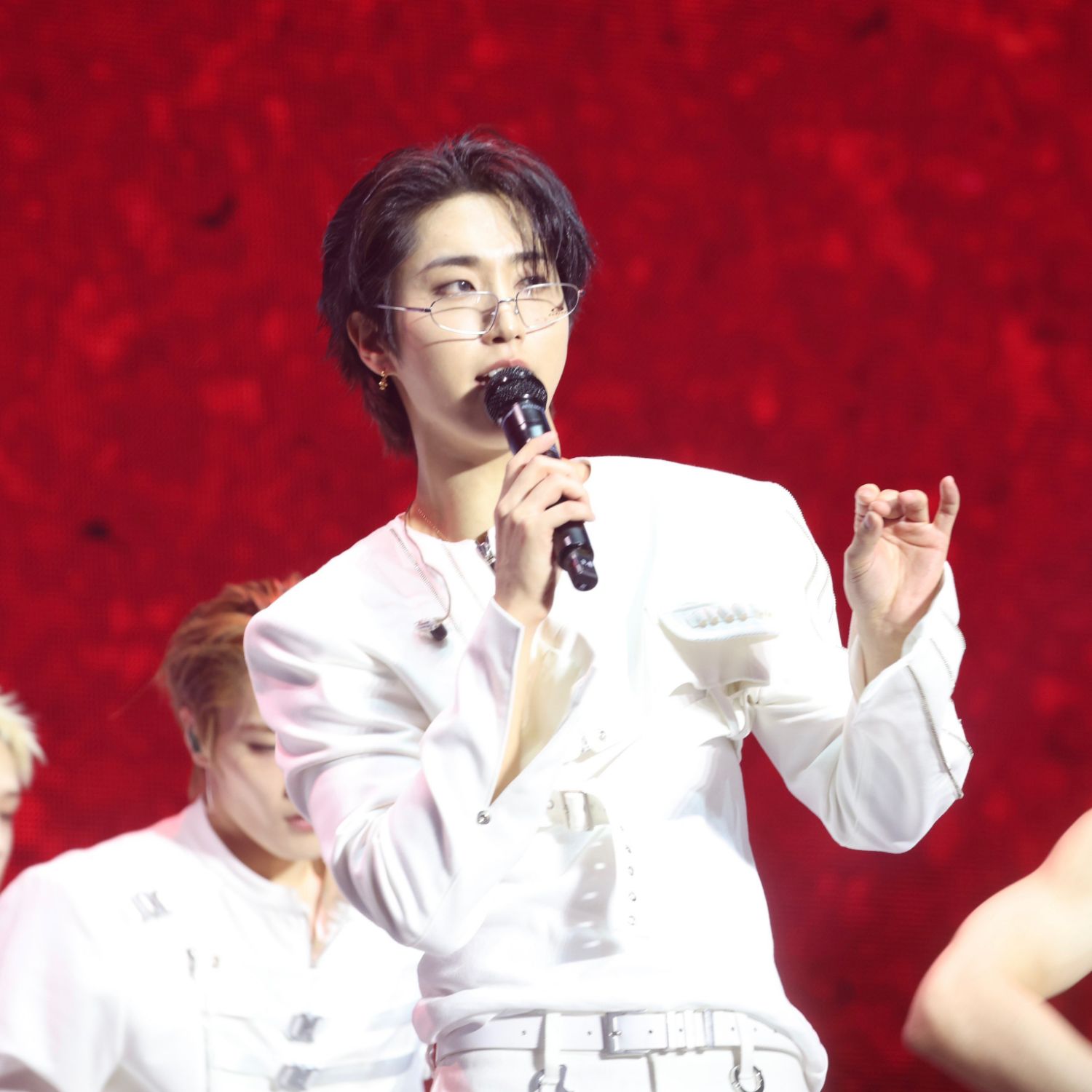 Recent activity shot of HAN (Stray Kids)