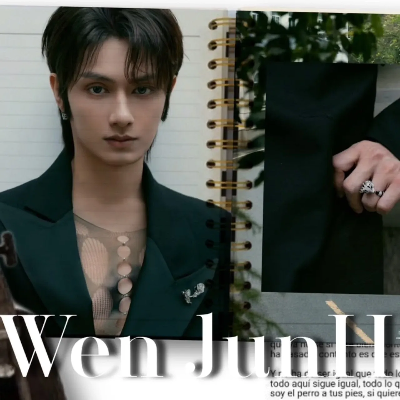 Recent activity shot of Jun (SEVENTEEN)