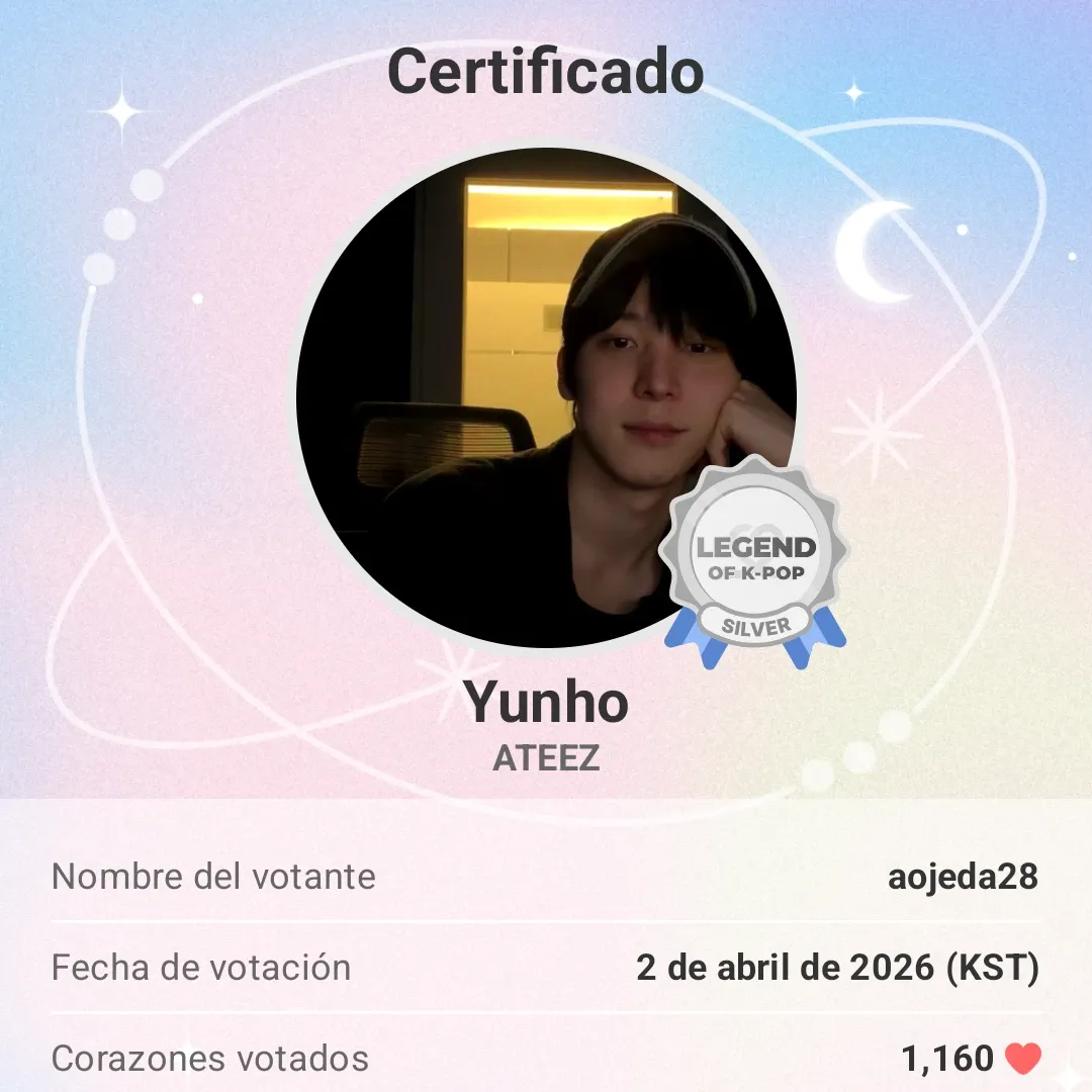 A moment captured by Yunho (ATEEZ)'s fan