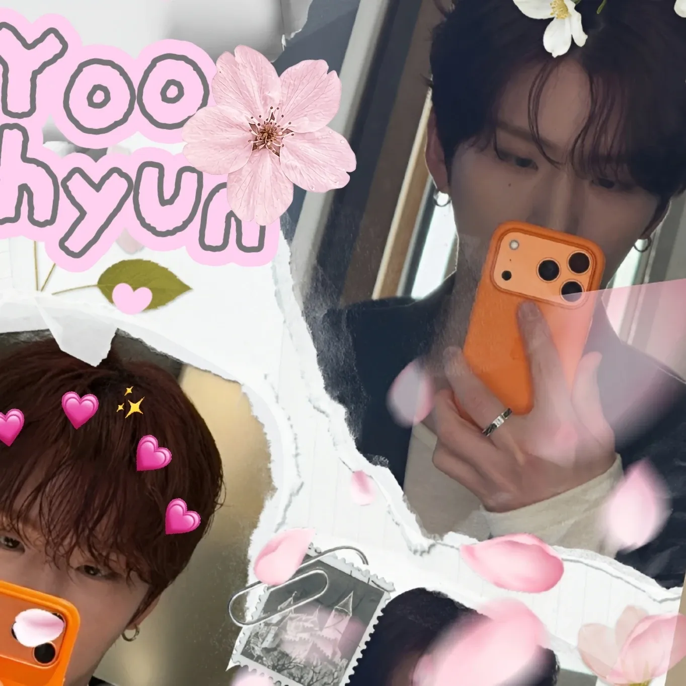 A moment captured by Kihyun (MONSTA X)'s fan