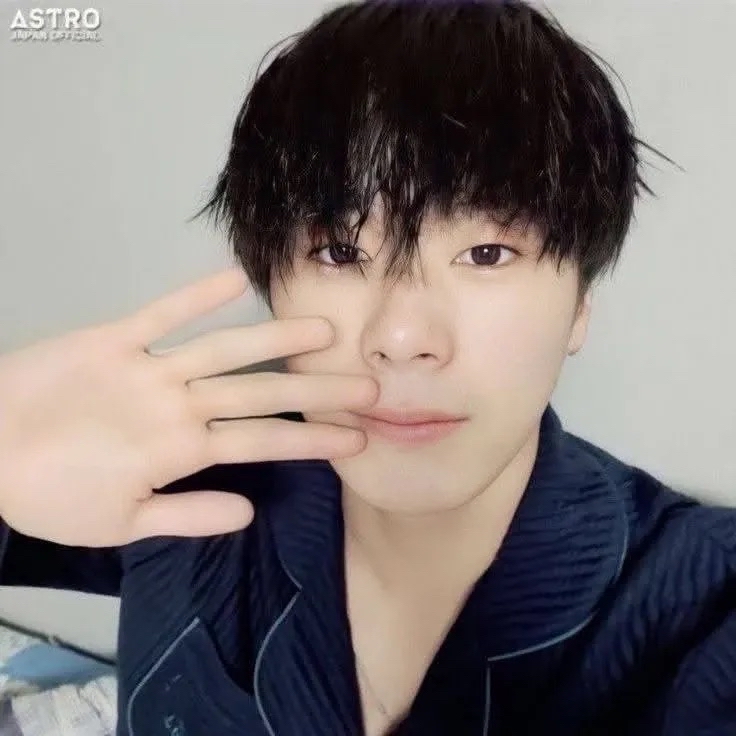 Recent activity shot of Moonbin (ASTRO)