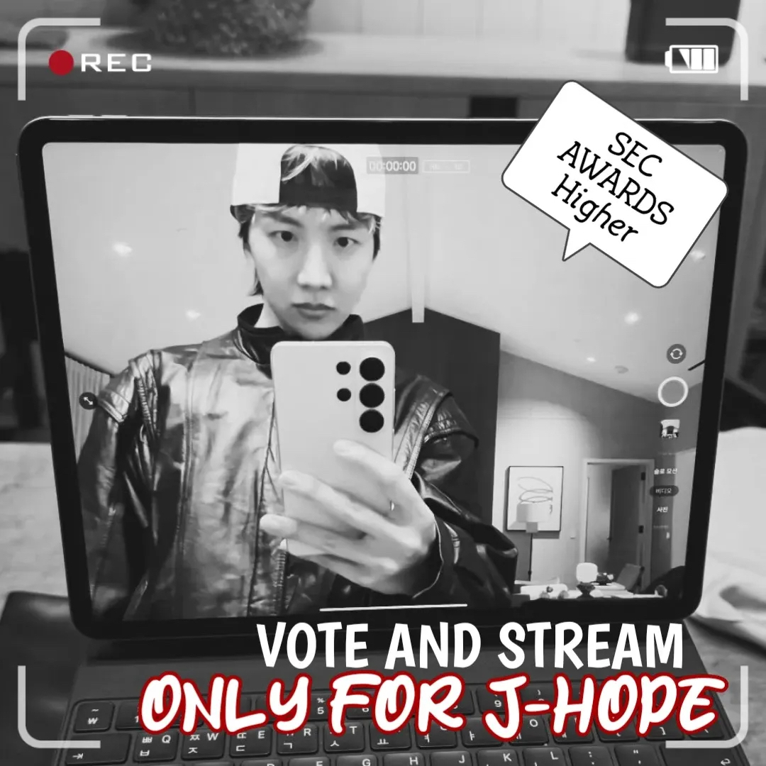 Foto aktivitas terbaru j-hope (BTS)