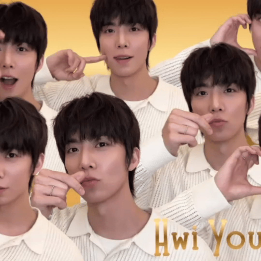 Recent activity shot of Hwiyoung (SF9)